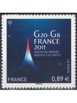 FRANCE 2011 G20 and G8 summit (s-a) MNH**