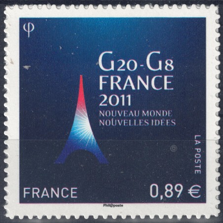 FRANCE 2011 G20 and G8 summit (s-a) MNH**