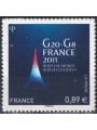 FRANCIA 2011 Vertice del G20 e del G8 (adesivo) MNH**