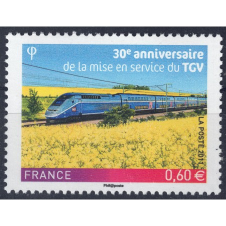 FRANCIA 2011 Treni ad alta velocità MNH**