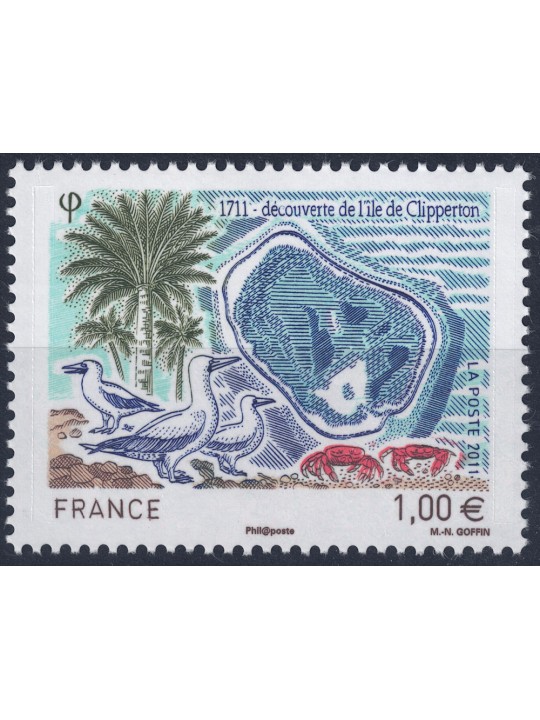 FRANCE 2011 Clipperton Island MNH**