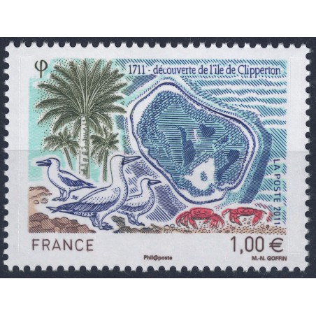 FRANCE 2011 Clipperton Island MNH**