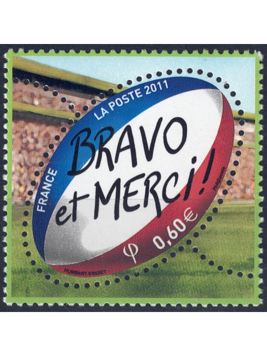 FRANCIA 2011 Nazionale di Rugby MNH**
