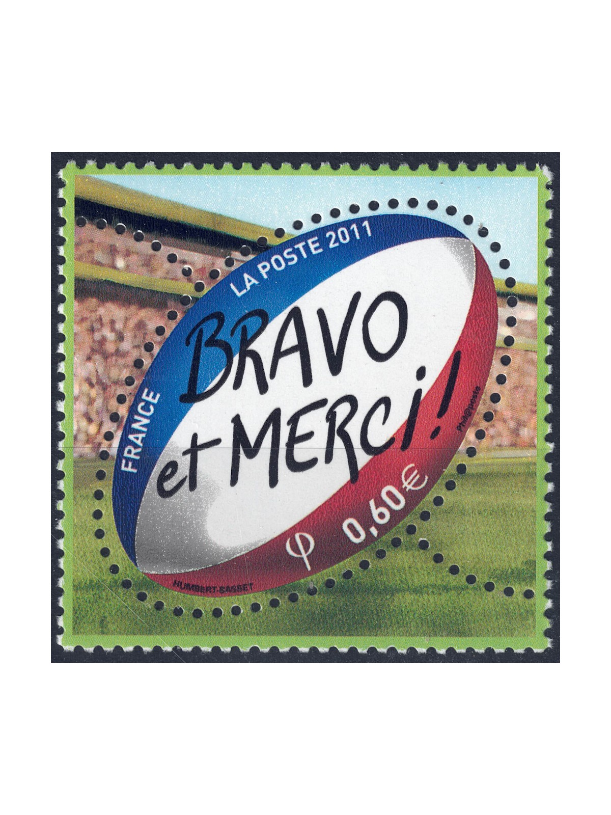 FRANCE 2011 National Rugby Team MNH**