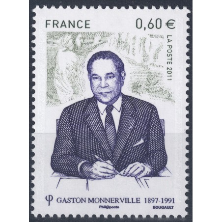 FRANCE 2011 Gaston Monnerville MNH**