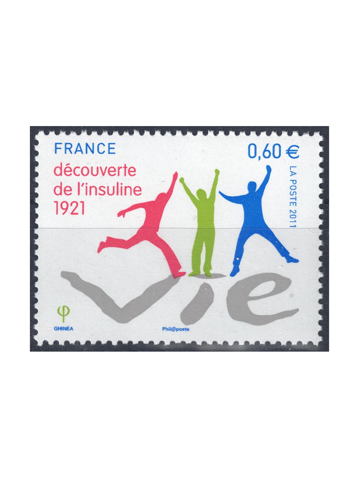 FRANCE 2011 Insulin Anniversary MNH**