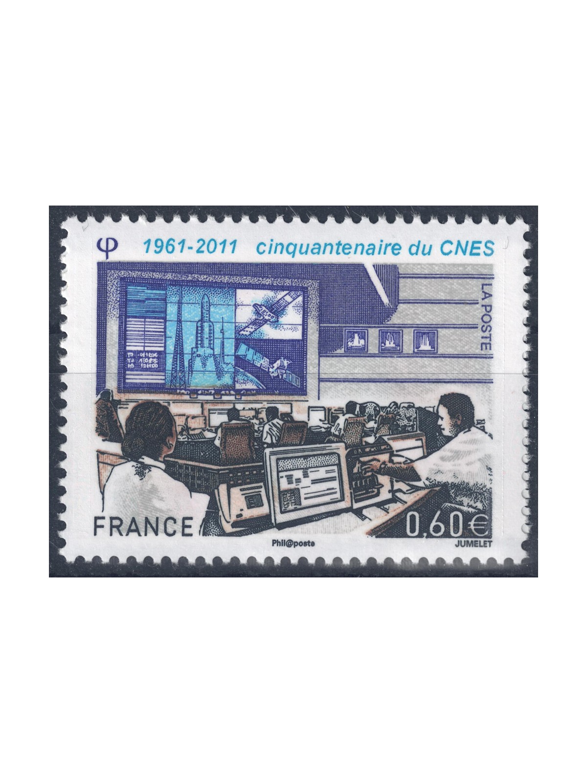 FRANCIA 2011 Agenzia dello Spazio MNH**