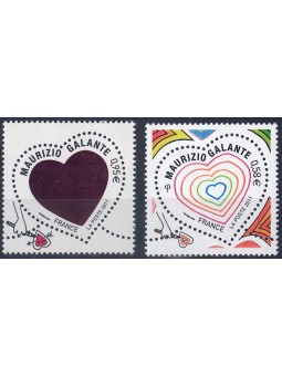 FRANCIA 2011 San Valentino (Maurizio Galante) 2v MNH**