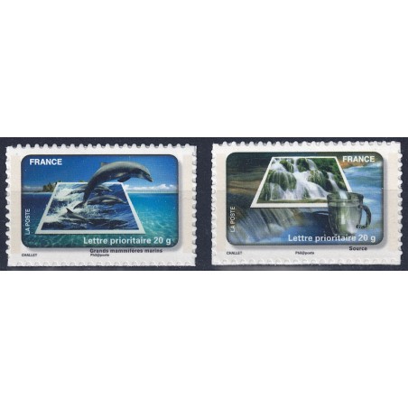 FRANCE 2010 Stamp Festival (2nd series) 2v MNH**