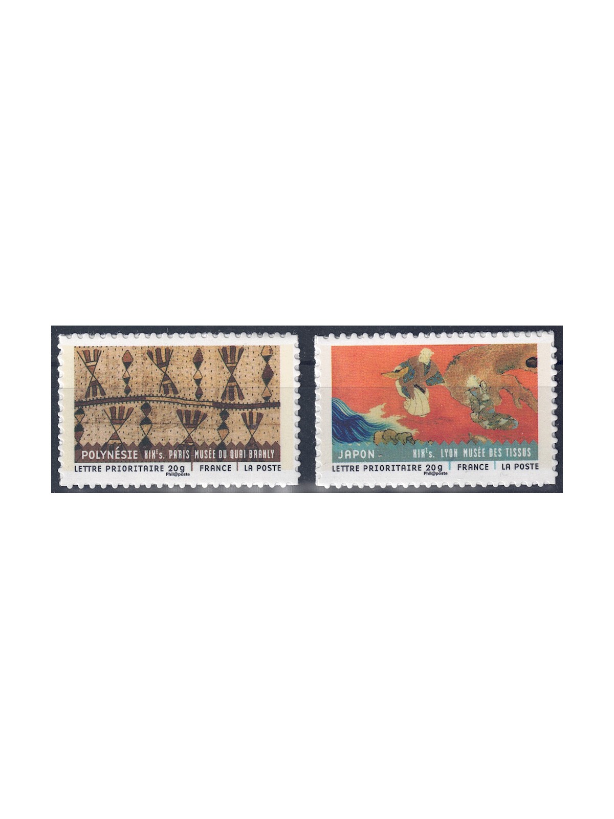 FRANCIA 2011 Stoffe del Mondo 2v MNH**