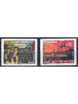 FRANCE 2011 Festivals and traditions 2v MNH**