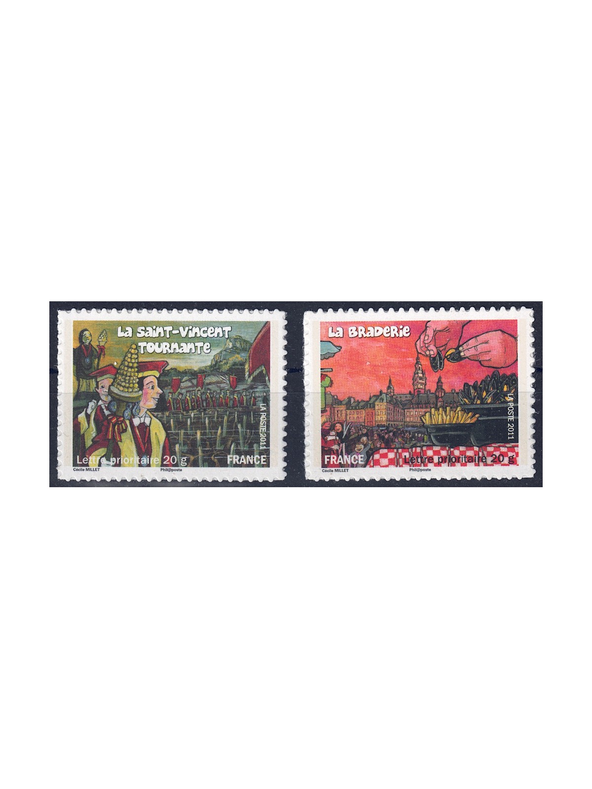 FRANCE 2011 Festivals and traditions 2v MNH**