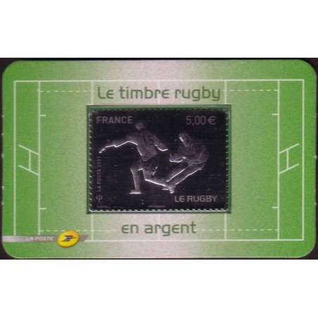 FRANCIA 2011 Mondiale di rugby (Argento) MNH**