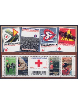 FRANCIA 2011 Pro Croce Rossa BF MNH**