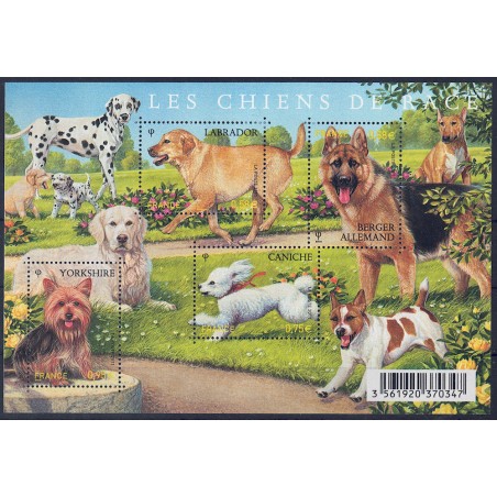 FRANCE 2011 Purebred dogs s/s MNH**