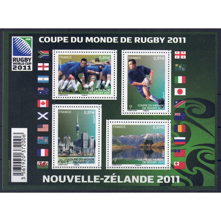FRANCE 2011 Rugby World Cup s/s MNH**