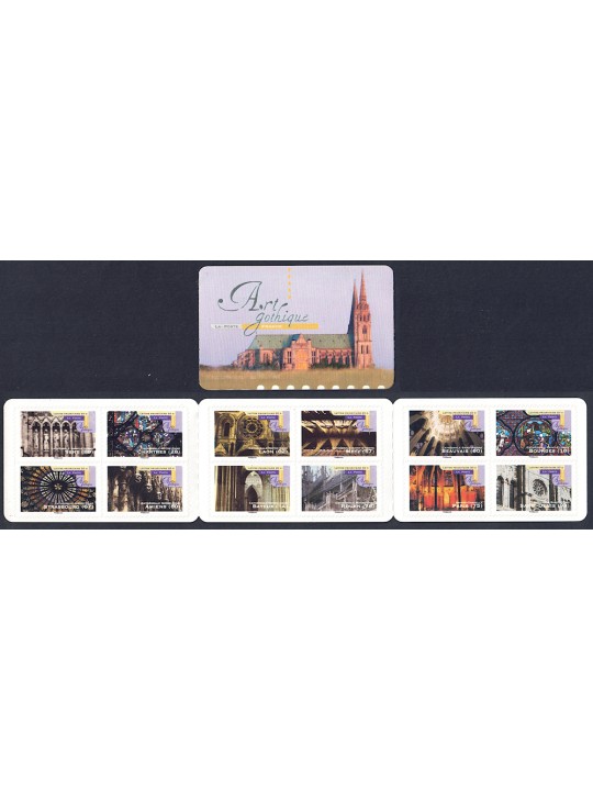 FRANCIA 2011 Arte gotica LB MNH**