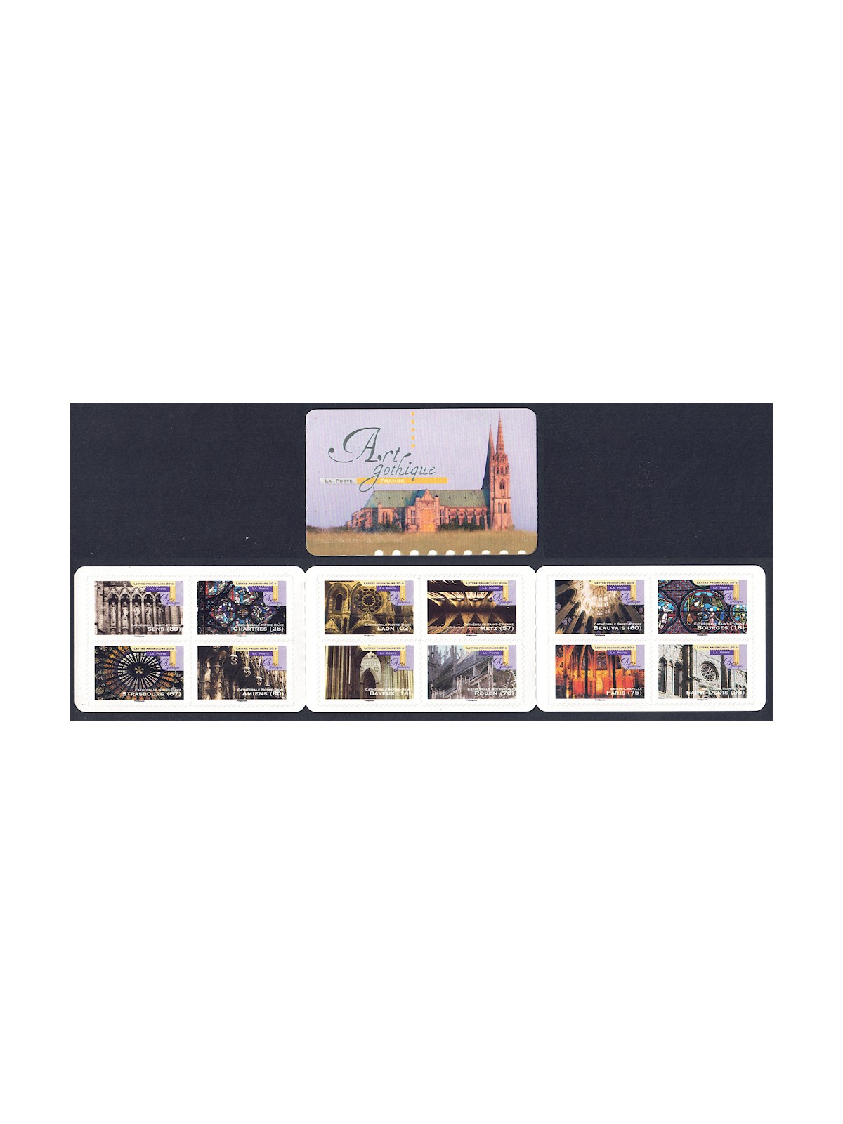 FRANCE 2011 Gothic art (booklet) MNH**