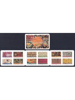 FRANCE 2011 Textile of the world (booklet) MNH**