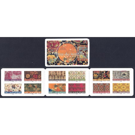 FRANCE 2011 Textile of the world (booklet) MNH**