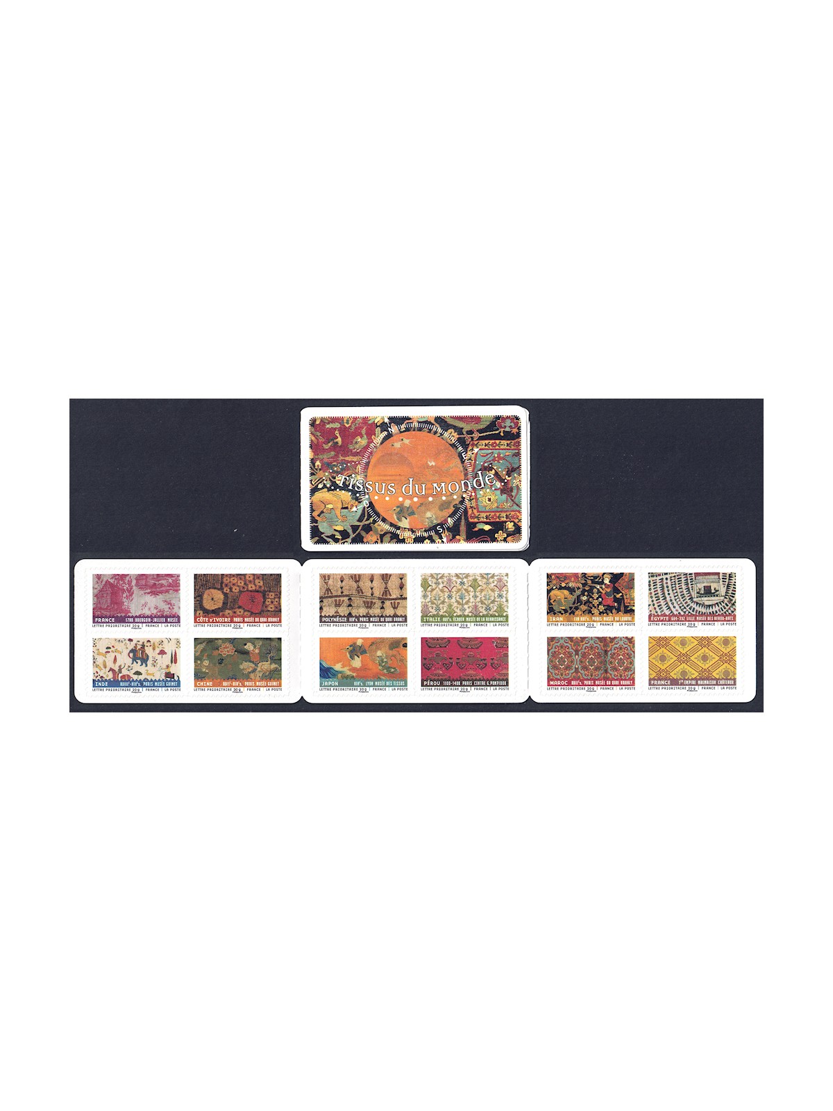 FRANCIA 2011 Stoffe del Mondo LB MNH**