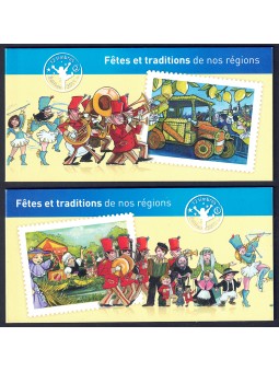 FRANCE 2011 Festivals and traditions (2 booklets) MNH**
