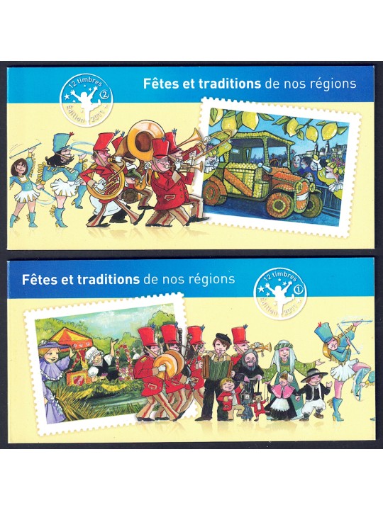 FRANCIA 2011 Feste e tradizioni 2 LB MNH**