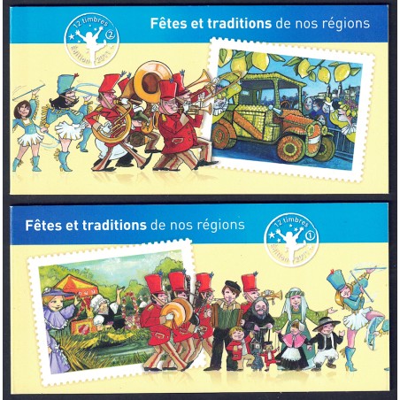 FRANCE 2011 Festivals and traditions (2 booklets) MNH**
