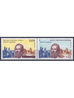 FRANCE 2012 King Henry IV of Navarre 2v MNH**