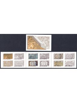 FRANCE 2012 Relief Works (booklet) MNH**