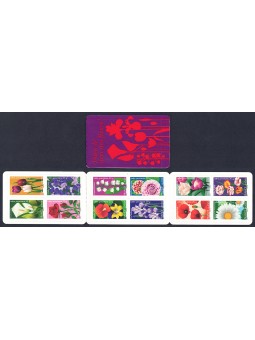 FRANCE 2012 The Language of Flowers (booklet) MNH**