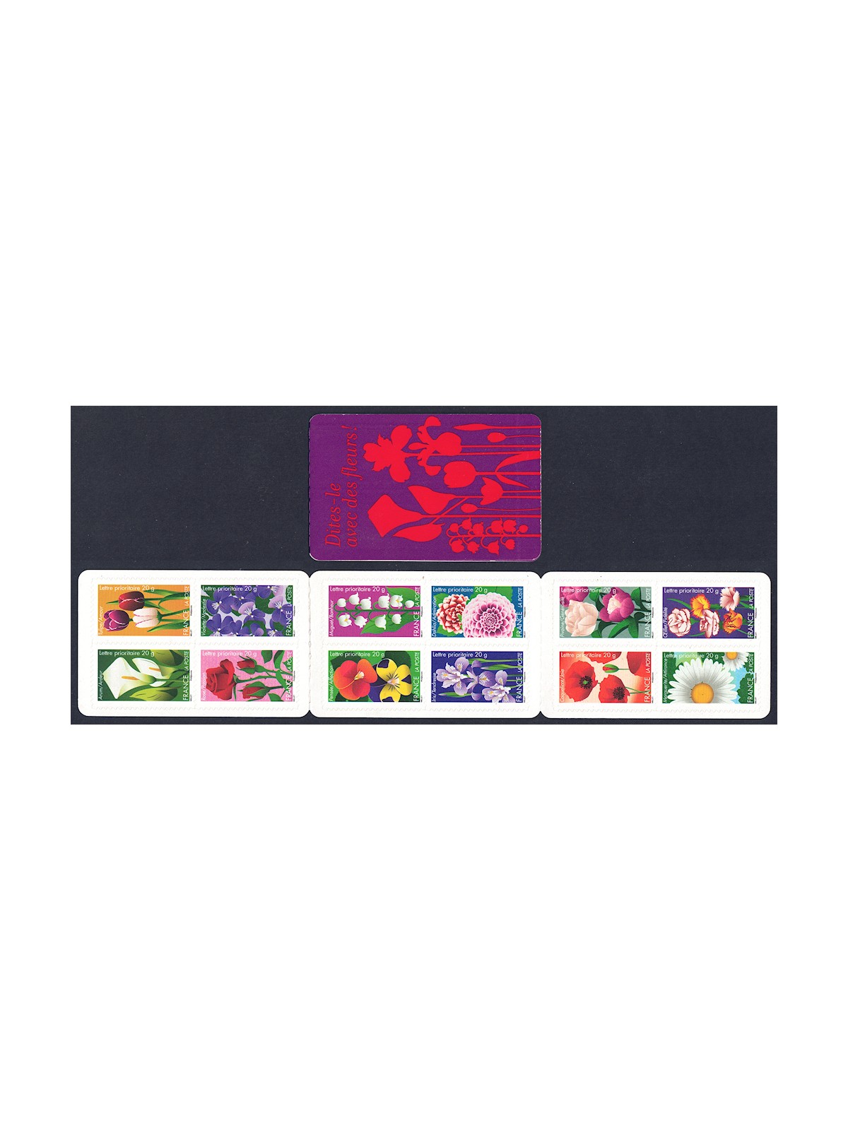 FRANCE 2012 The Language of Flowers (booklet) MNH**