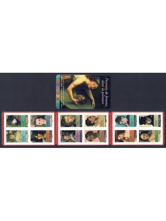 FRANCE 2012 Female Portraits (booklet) MNH**