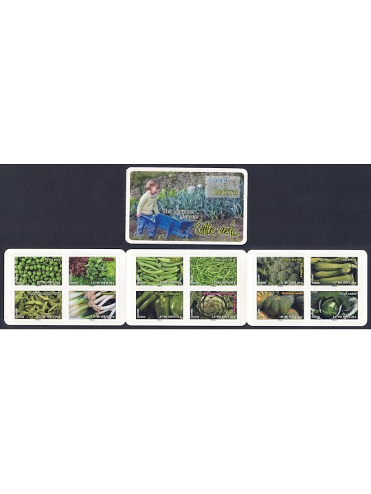 FRANCE 2012 Legumes (booklet) MNH**