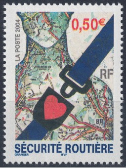 FRANCIA 2004 Sicurezza stradale MNH**