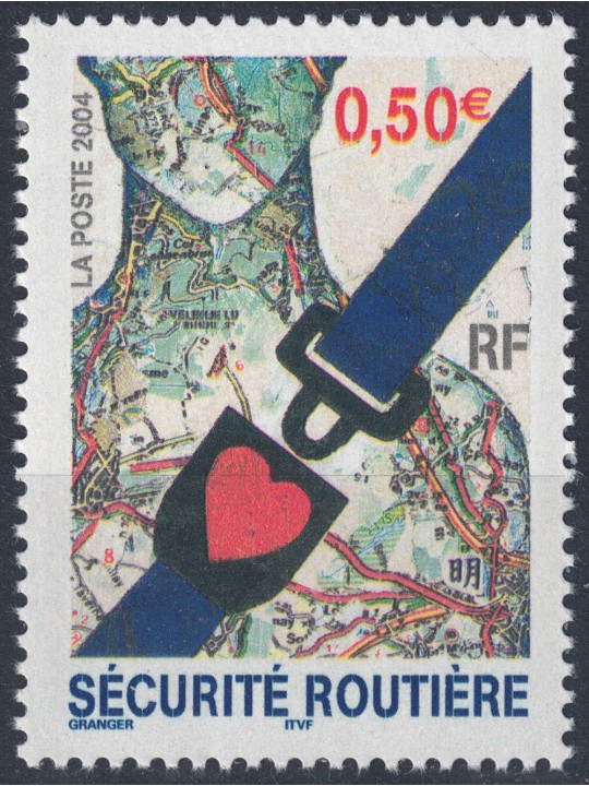 FRANCIA 2004 Sicurezza stradale MNH**