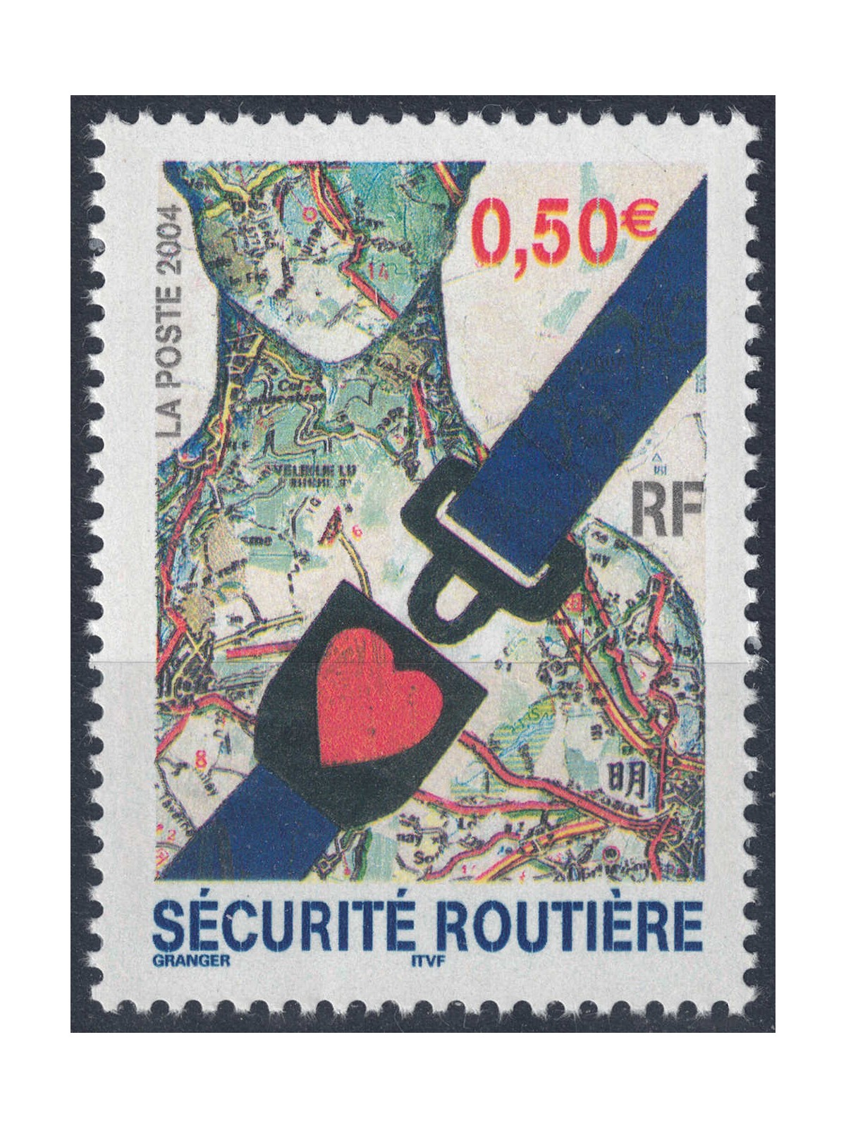 FRANCIA 2004 Sicurezza stradale MNH**