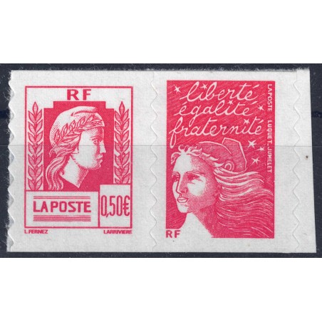 FRANCIA 2004 Marianna di Algeri (adesivi) 2v MNH**