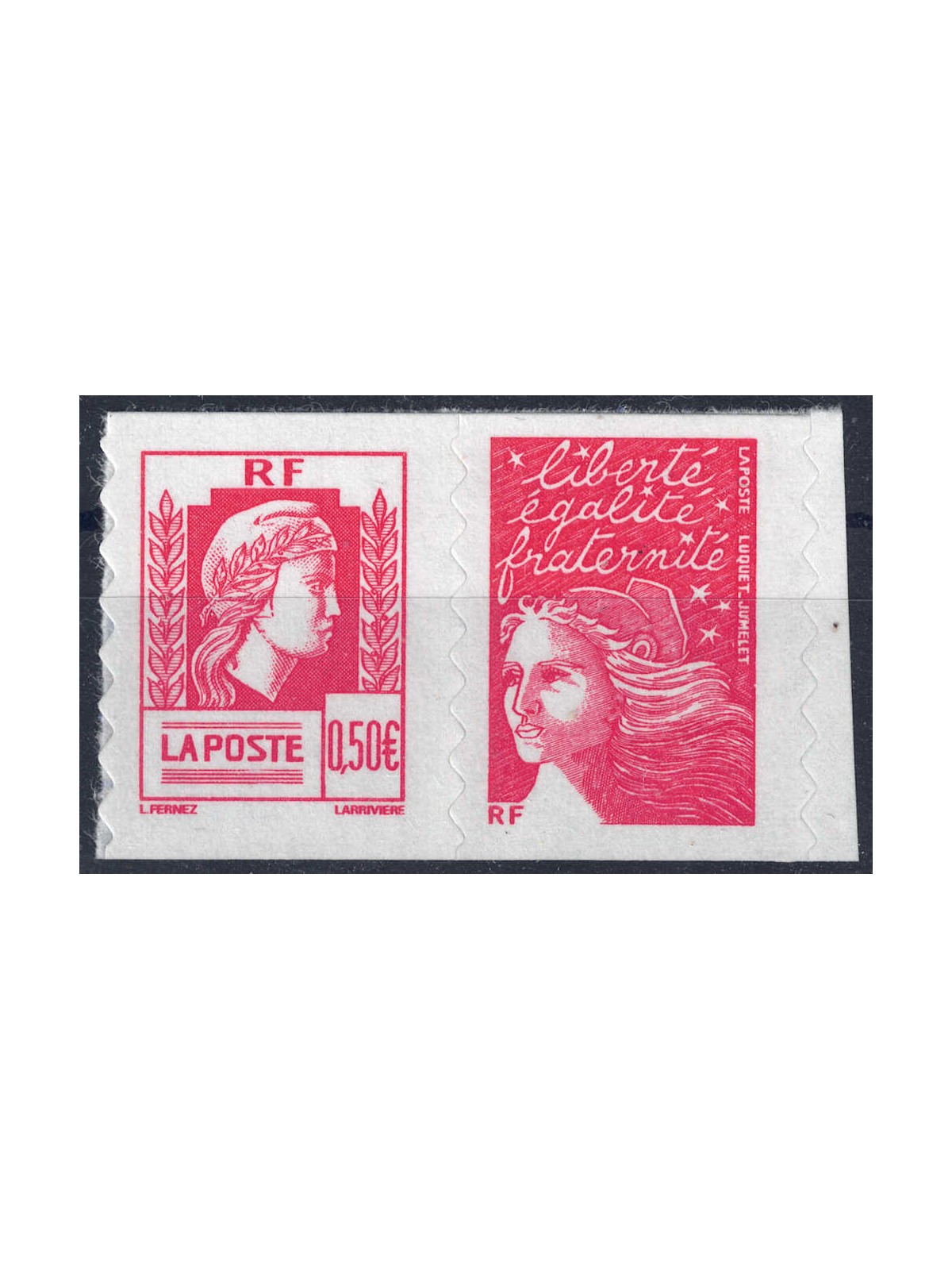 FRANCIA 2004 Marianna di Algeri (adesivi) 2v MNH**