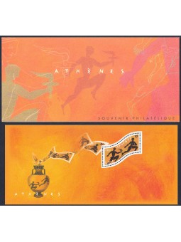FRANCIA 2004 Olimpiadi di Atene (Souvenir Philatélique) MNH**