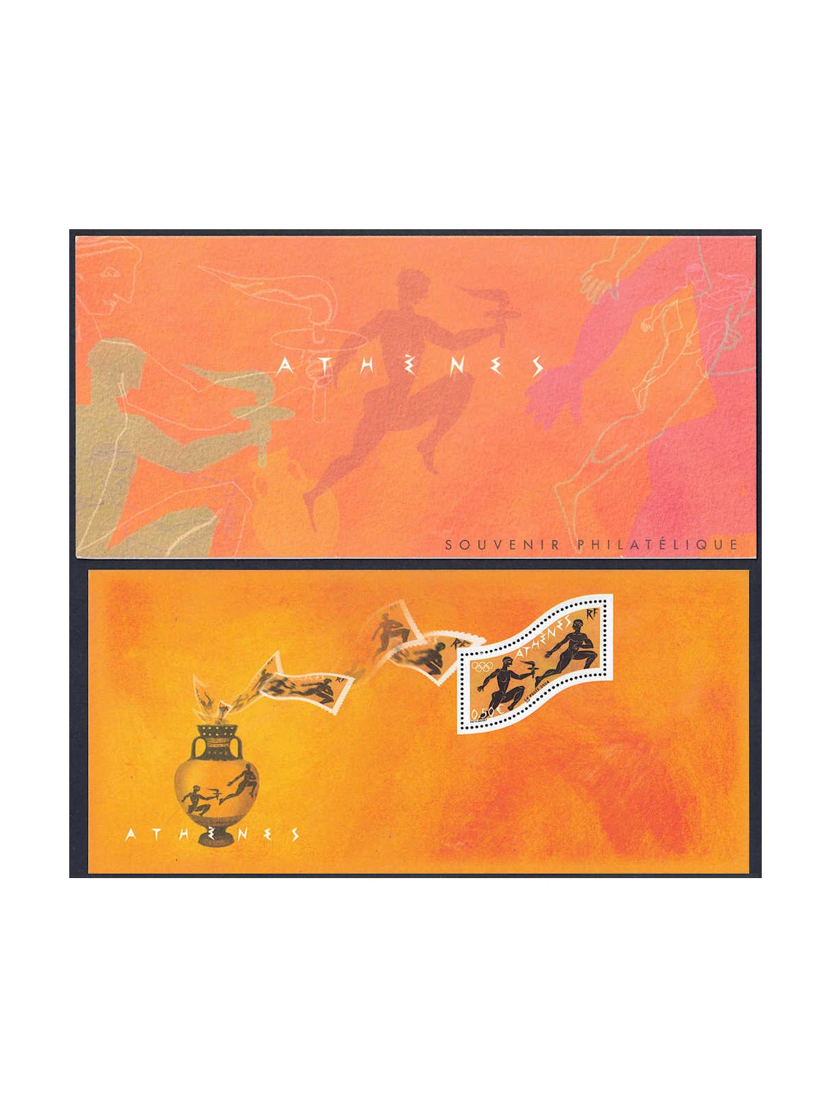 FRANCIA 2004 Olimpiadi di Atene (Souvenir Philatélique) MNH**