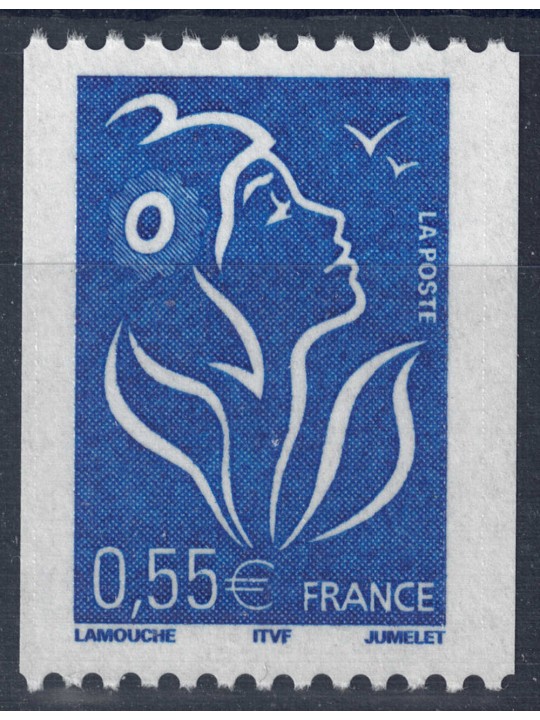FRANCE 2005 Marianne of the French (55c coil) MNH**