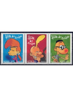 FRANCIA 2005 Giornata del francobollo 3v MNH**