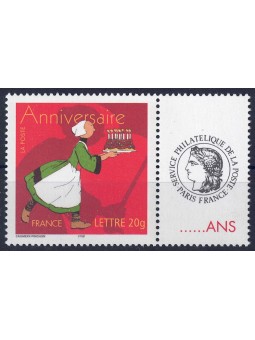 FRANCIA 2005 Francobollo per saluti (con appendice) MNH**
