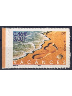 FRANCE 2001 Happy Holidays (s-a) MNH**