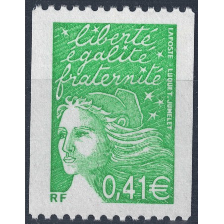 FRANCE 2002 Marianne of 14 July (41c coil) MNH**