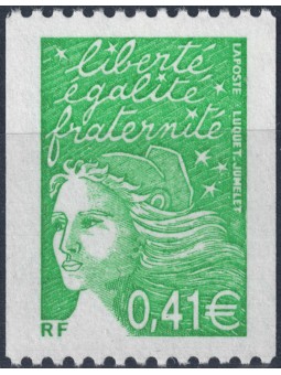 FRANCE 2002 Marianne of 14 July (black number on the back) MNH**