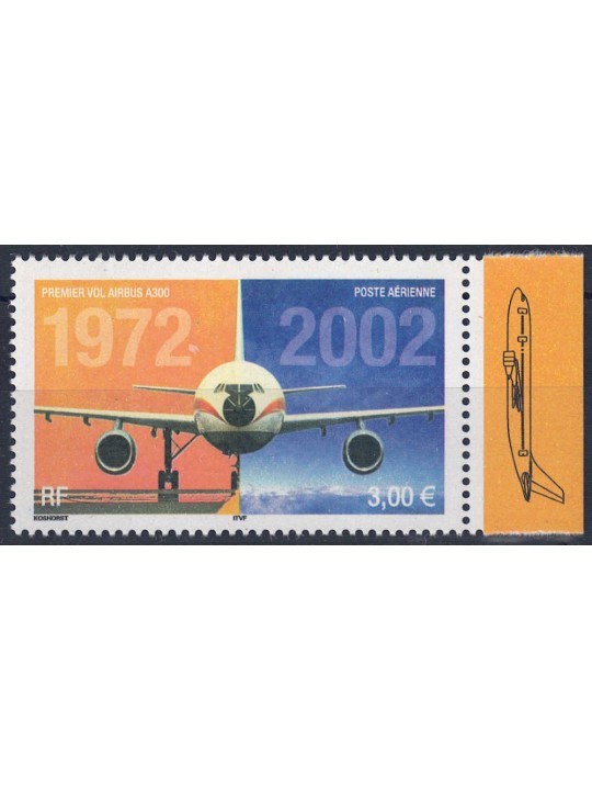 FRANCE 2002 Airbus A300 (airmail) from m/s MNH**