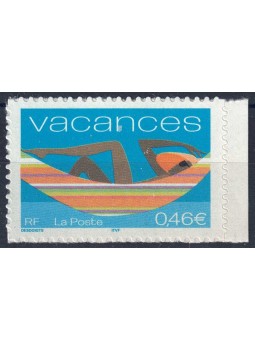 FRANCIA 2002 Buone vacanze (adesivo) MNH**