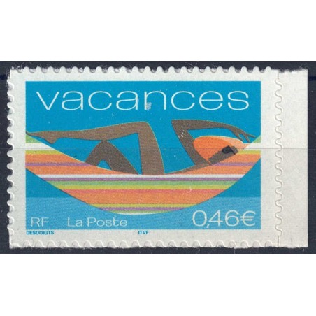 FRANCIA 2002 Buone vacanze (adesivo) MNH**
